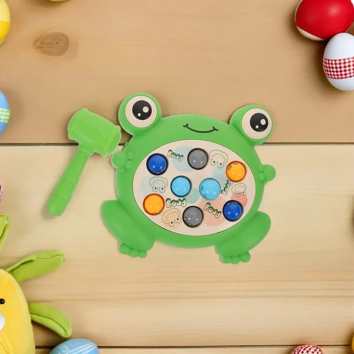 Juego de Mesa Rana Martillos Sonido Interactivo - Imagen 1