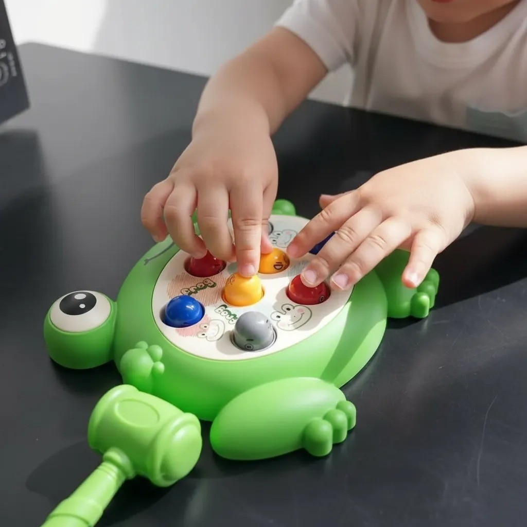Juego de Mesa Rana Martillos Sonido Interactivo - Imagen 2