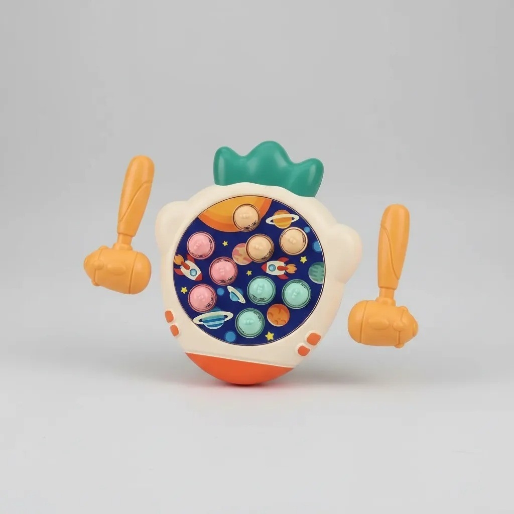 Juego Interactivo Didáctico para Bebés con Martillo - Imagen 1
