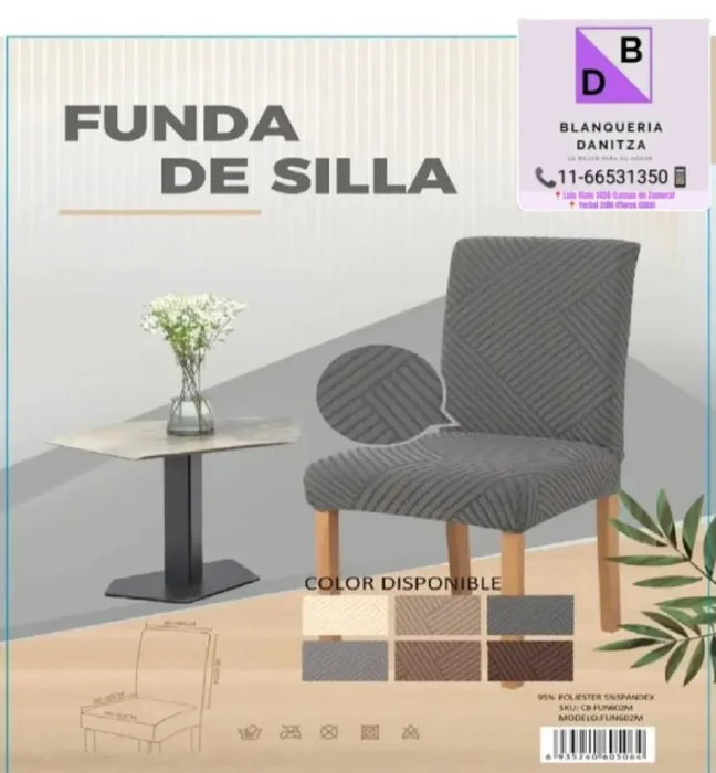 Fundas para Silla 6 Unidades