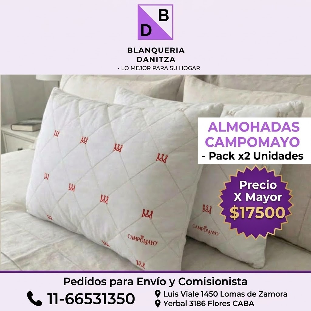 Pack de Almohadas Campomayo - Imagen 3