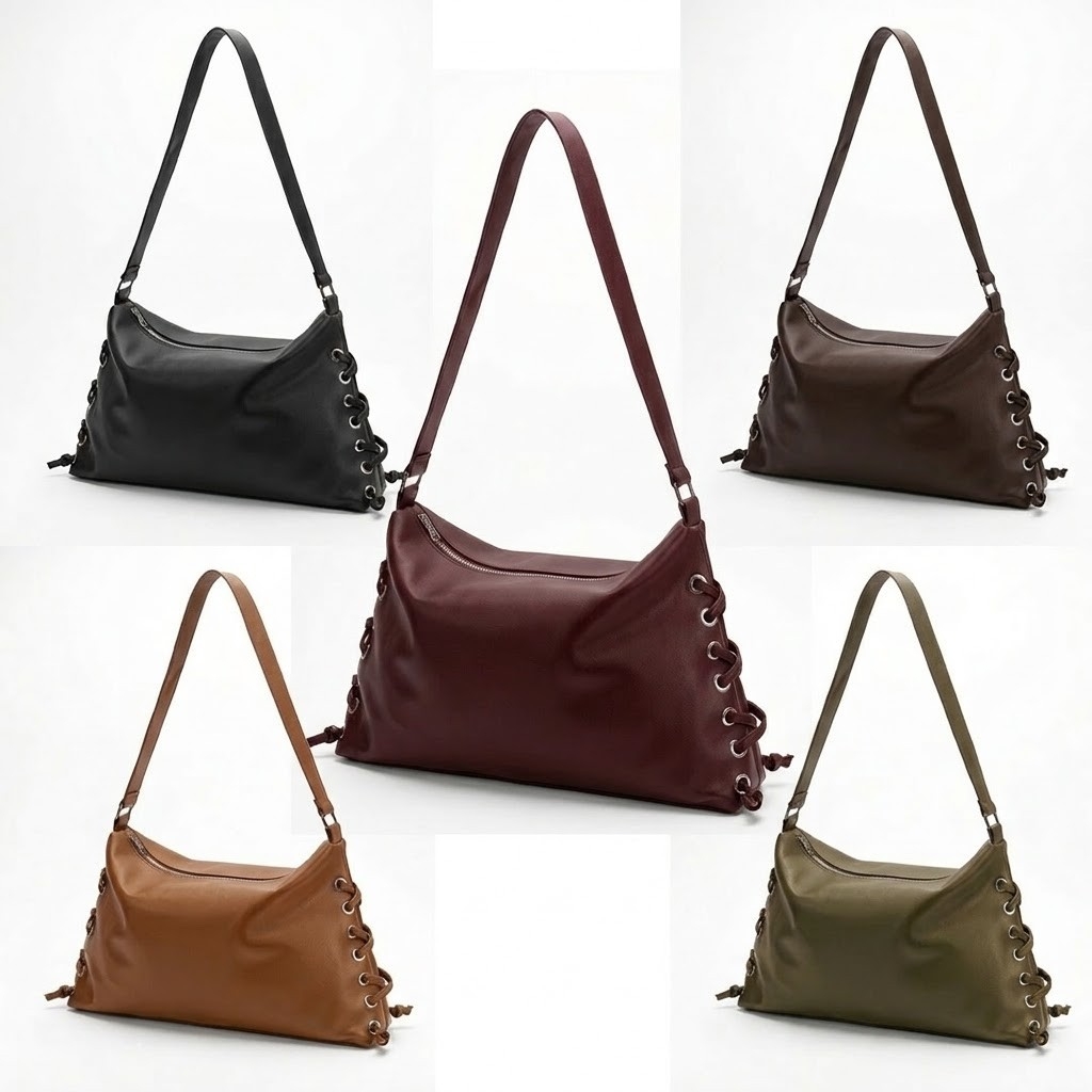 Cartera Boho Tiras, Mide 42/28cm X 21cm X 9cm Aproximadamente, Marroquineria - Imagen 2