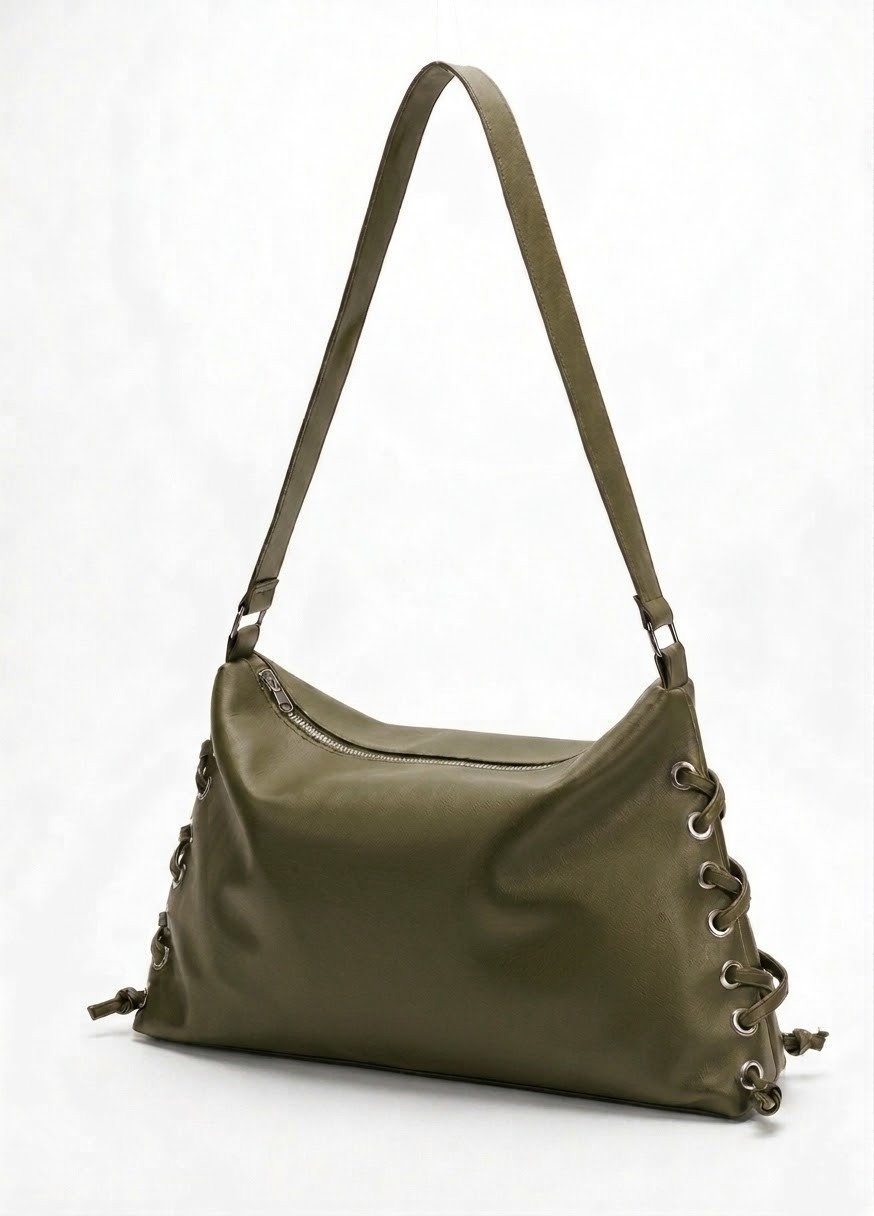 Cartera Boho Tiras, Mide 42/28cm X 21cm X 9cm Aproximadamente, Marroquineria - Imagen 7