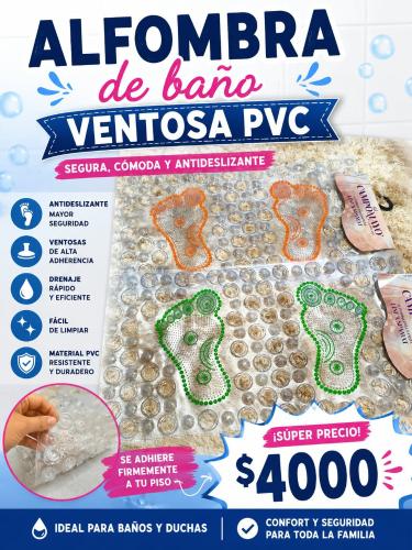 Alfombra de Baño Pvc