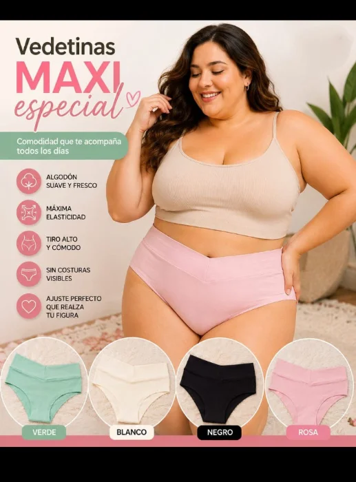 Culotes de Algodón Talle Especial
