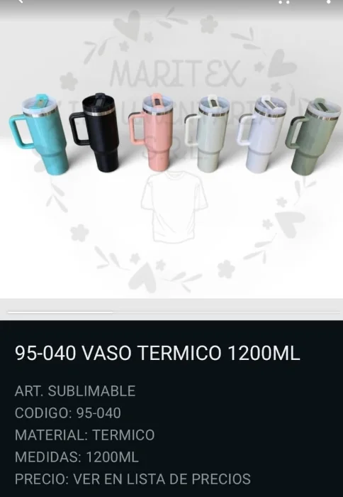Vasos Térmicos Importados para Sublimar