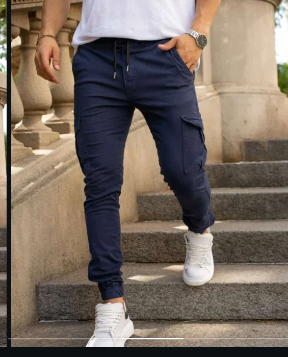 Joggers Cargo con Puño