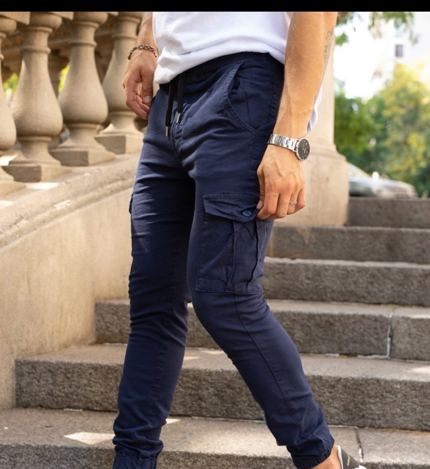 Joggers Cargo con Puño - Imagen 2