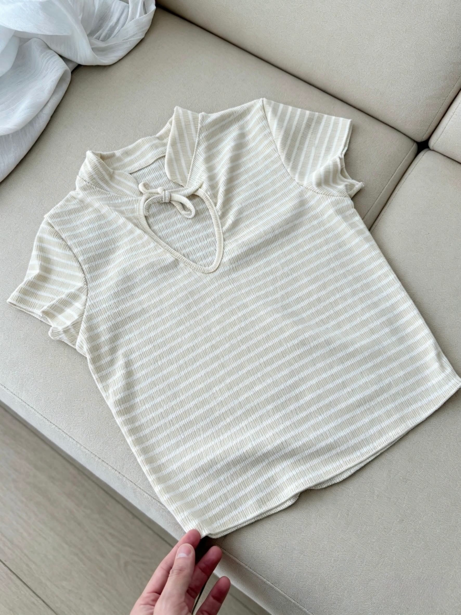 Remera Rayada Estilo Asiático - Imagen 5