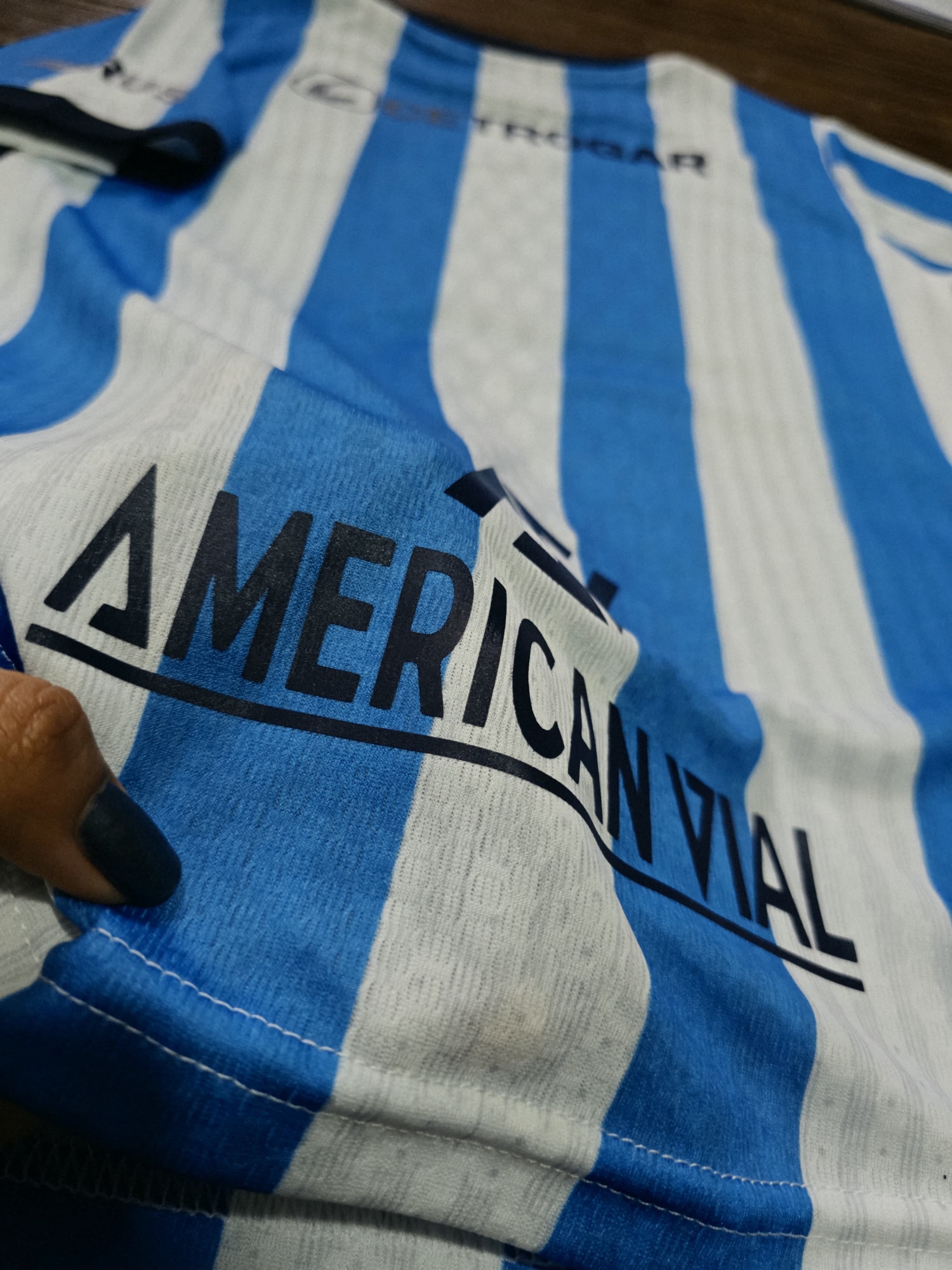 Camiseta Títular Racing Club, Niño. - Imagen 3