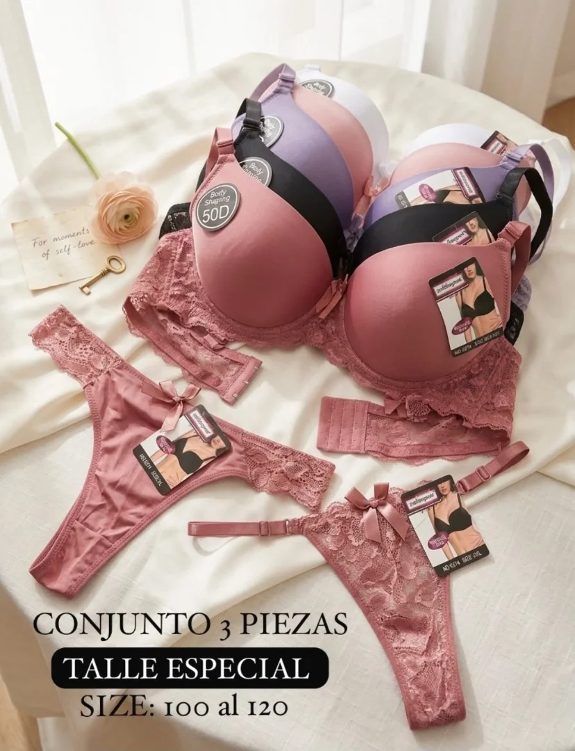 Conjunto 3 Piezas Talle Especial - Imagen 1