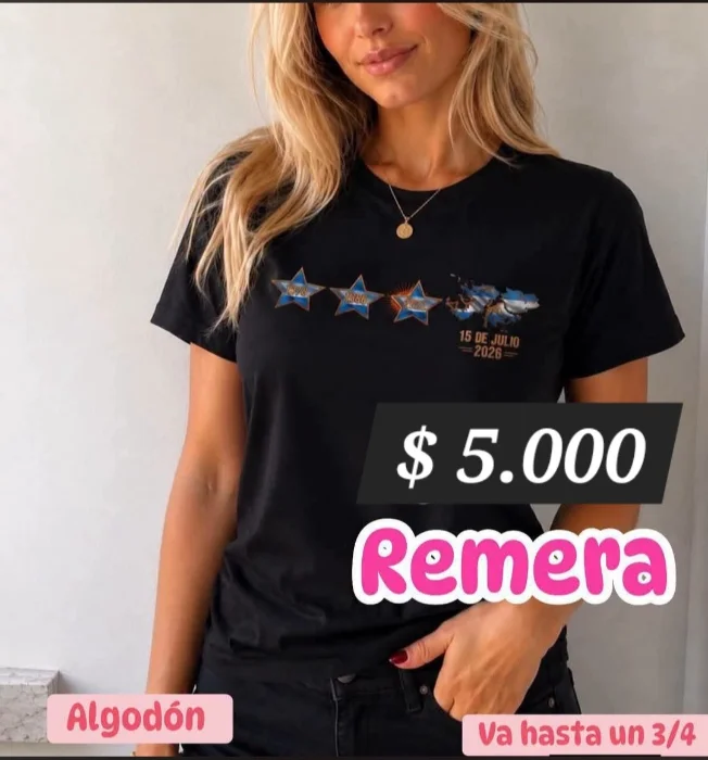 Remera Dama Algodon
