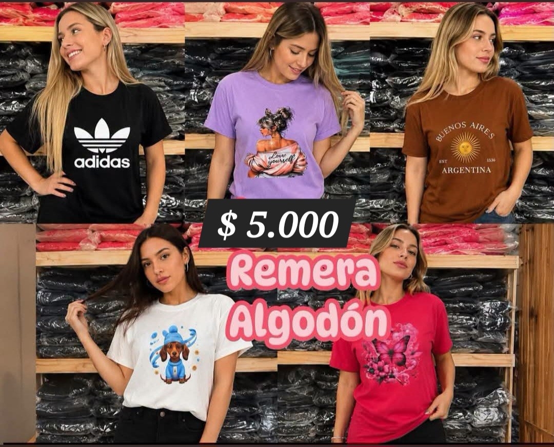 Remera Dama Algodon - Imagen 3