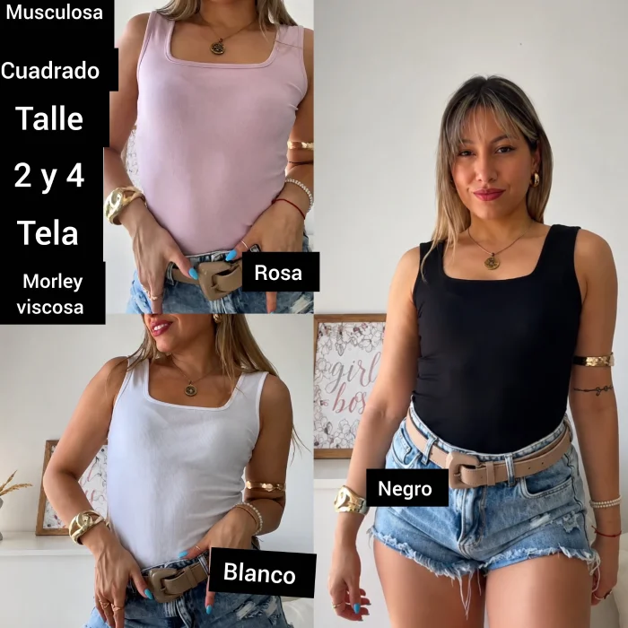 Musculosa Cuadrada