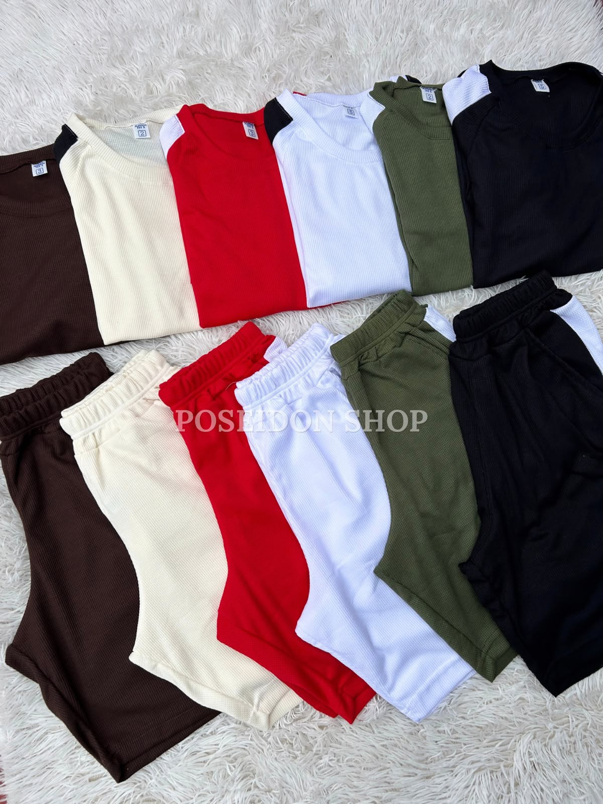 Conjunto Wafle Hombre Combinado - Imagen 2