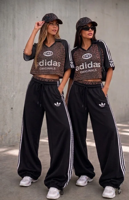 Conjunto Chomba Top Print Oversize + Baggy