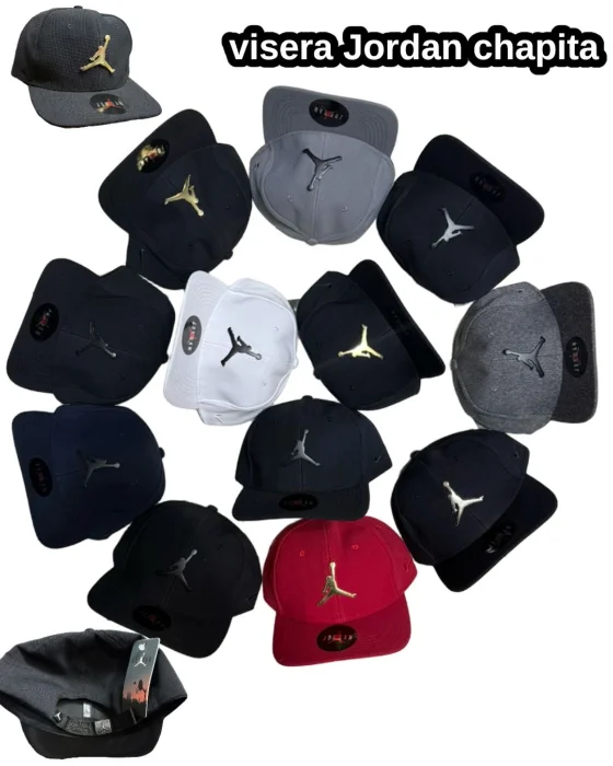 Gorros Chapita  Jordan  Plana Flex