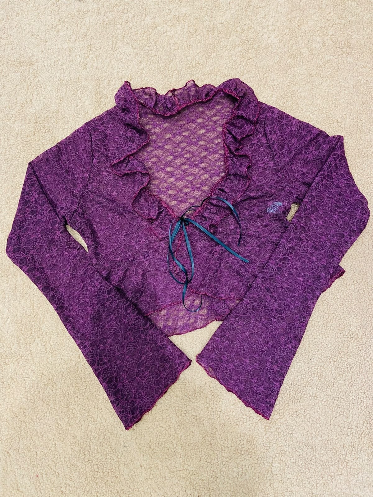 Cardigan Manga Oxford - Imagen 2