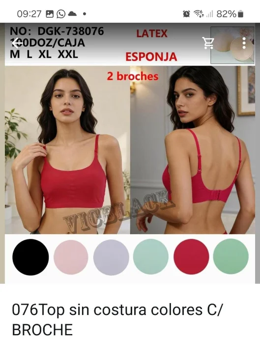 Corpiño Segunda Piel