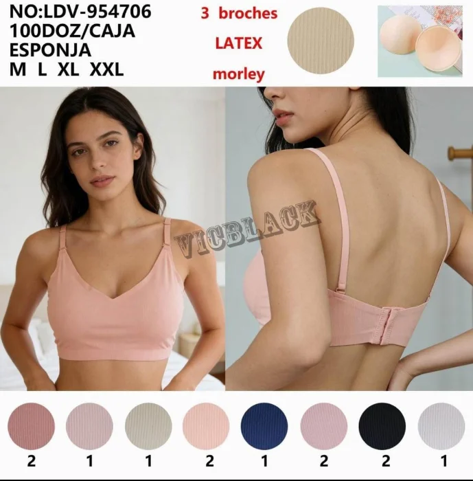 Top Corpiño Segunda Piel Morley
