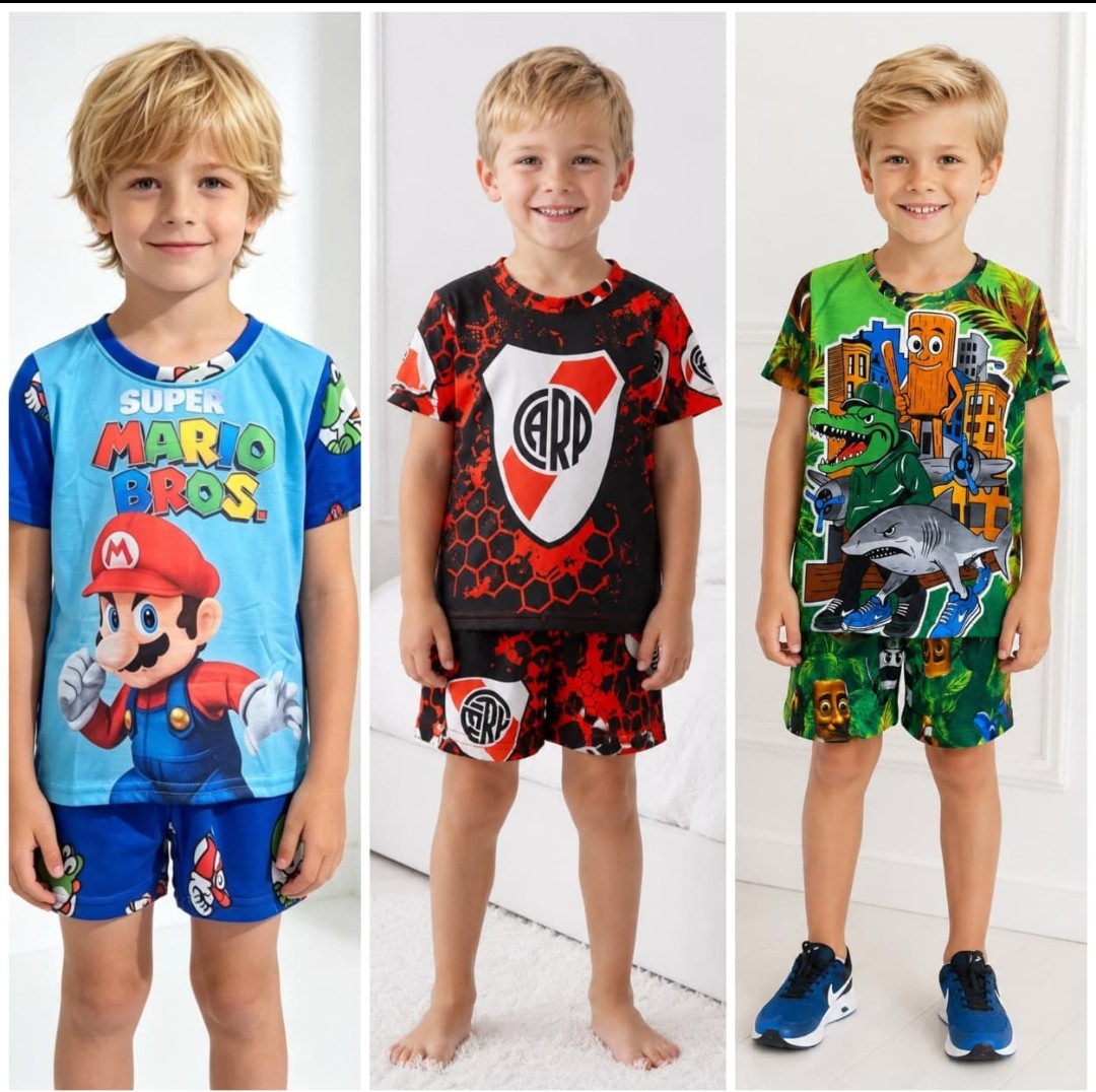 Pijama de Niño Verano - Imagen 1