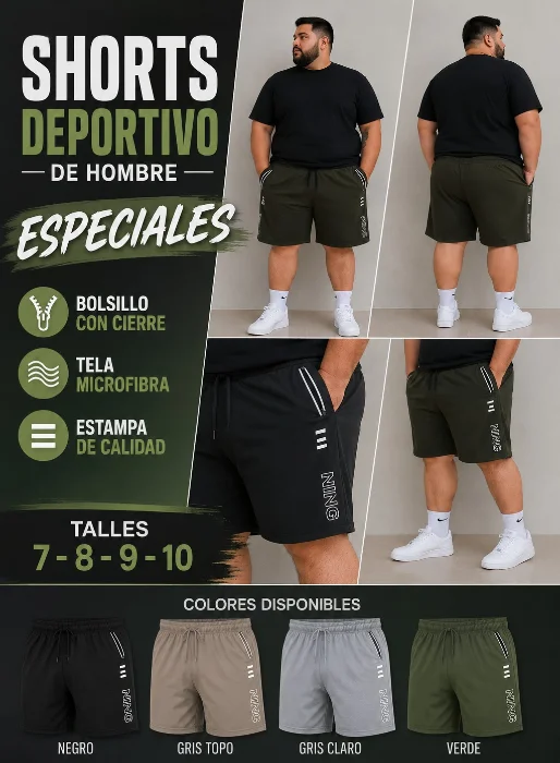 Shorts de Hombre Especiales