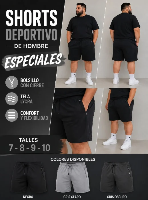 Shorts de Hombre Especiales