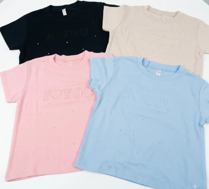 Remeras Bordado y Strass