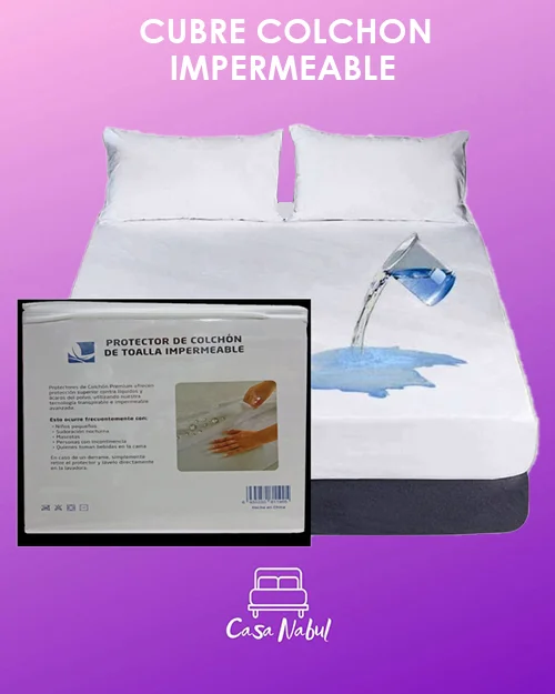 -cubre Colchon Impermeable King Toalla Calidad