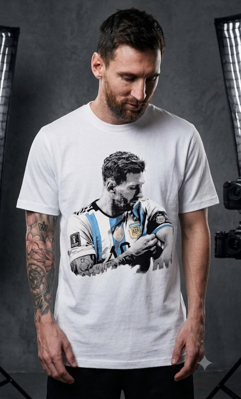 Remeras con Diseño de Messi - Imagen 6