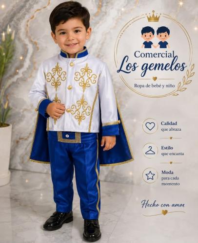 Conjunto de 5 Piezas de Principe Gala
