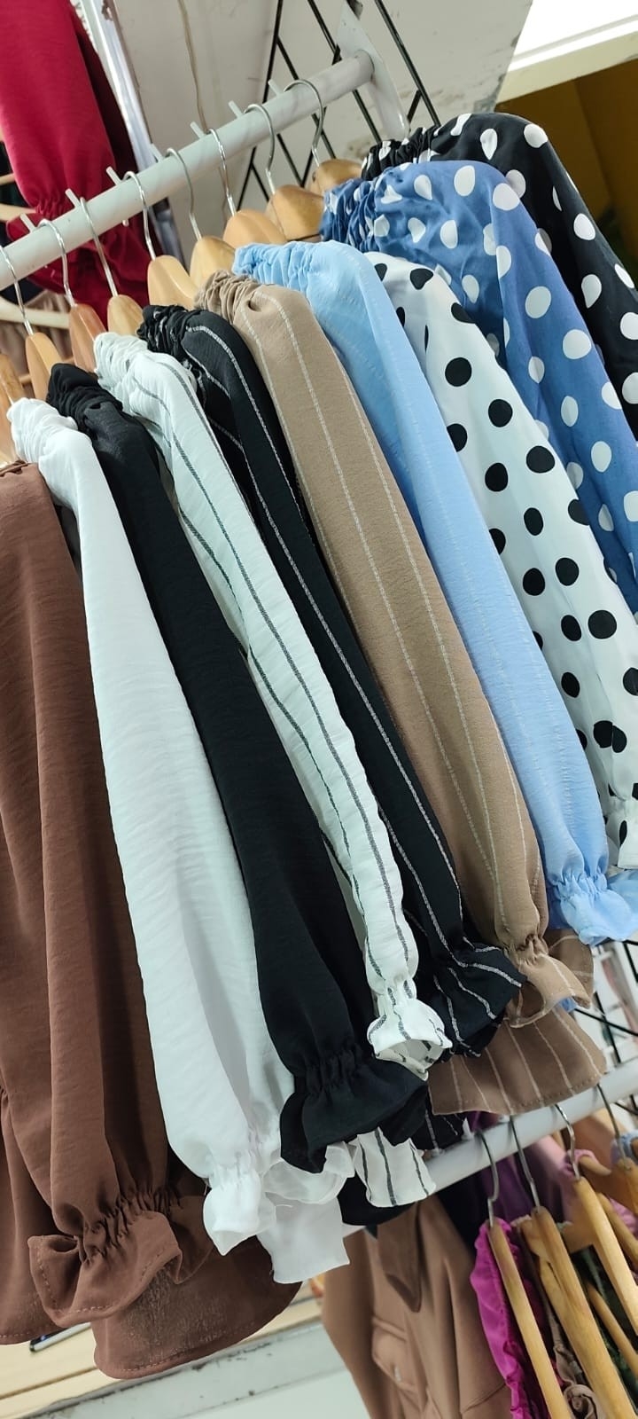 Blusa Frunce Cuello Alto - Imagen 4