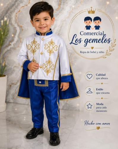 Conjunto 5 Piezas Gala Principe