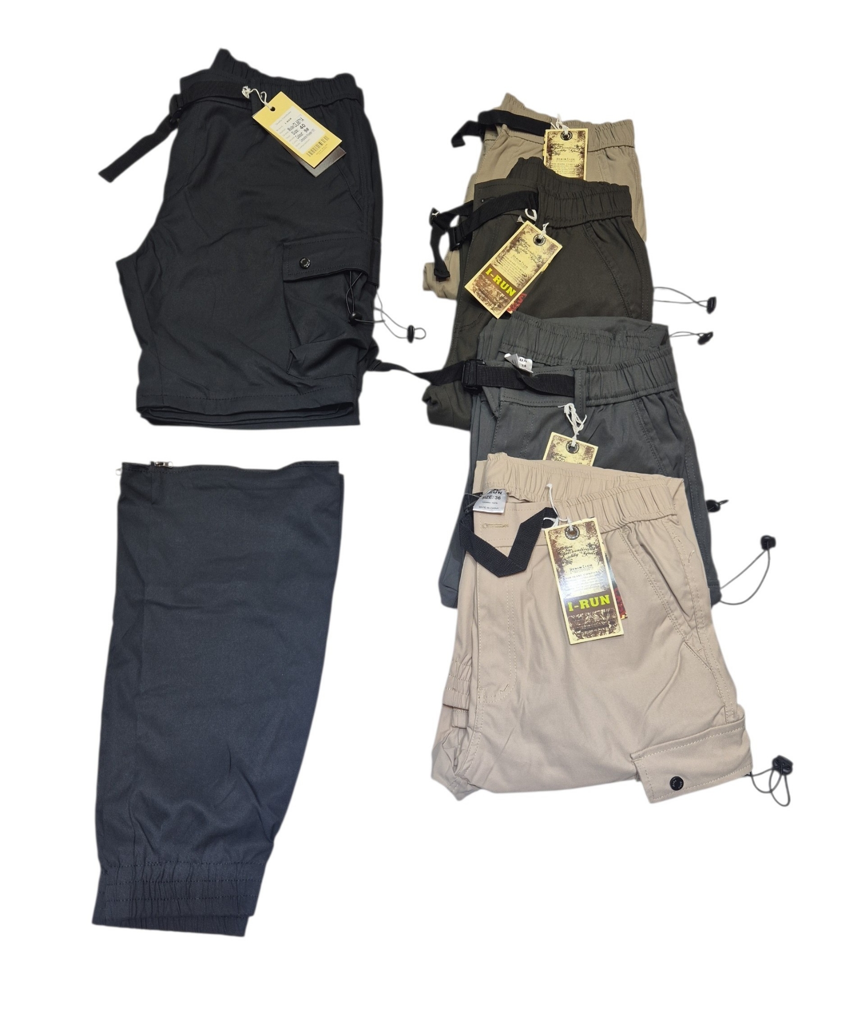 Pantalon Cargo Desmontable  I-run - Imagen 2