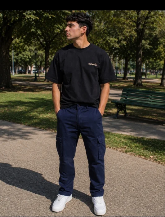 Pantalón Cargo Recto Importado Polo Premium