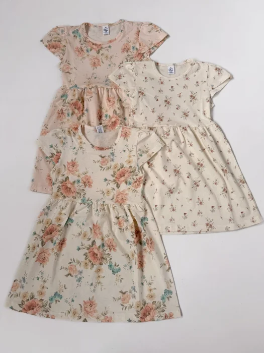 Vestido Nena Algodon Estampado