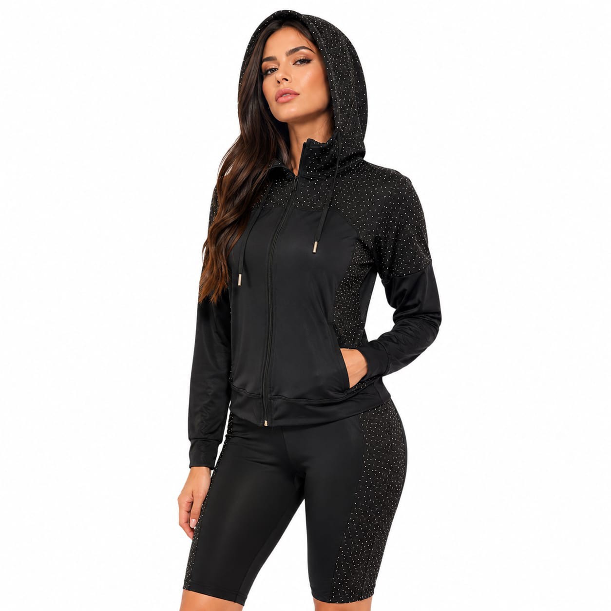 Campera de Lycra con Stras - Imagen 3
