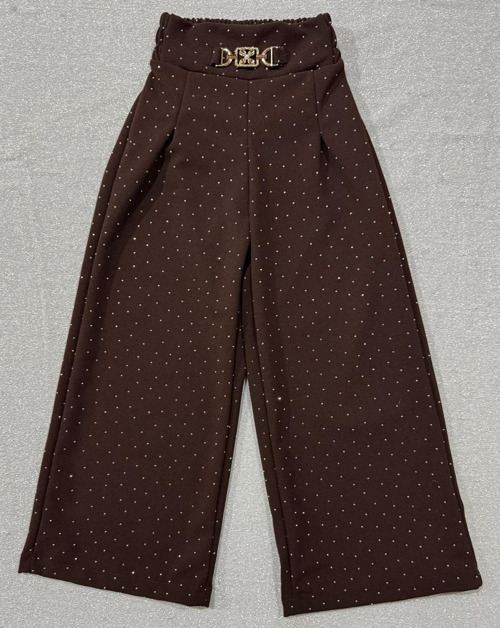 Pantalon Sastrero con Strass y Pinzas - Imagen 2