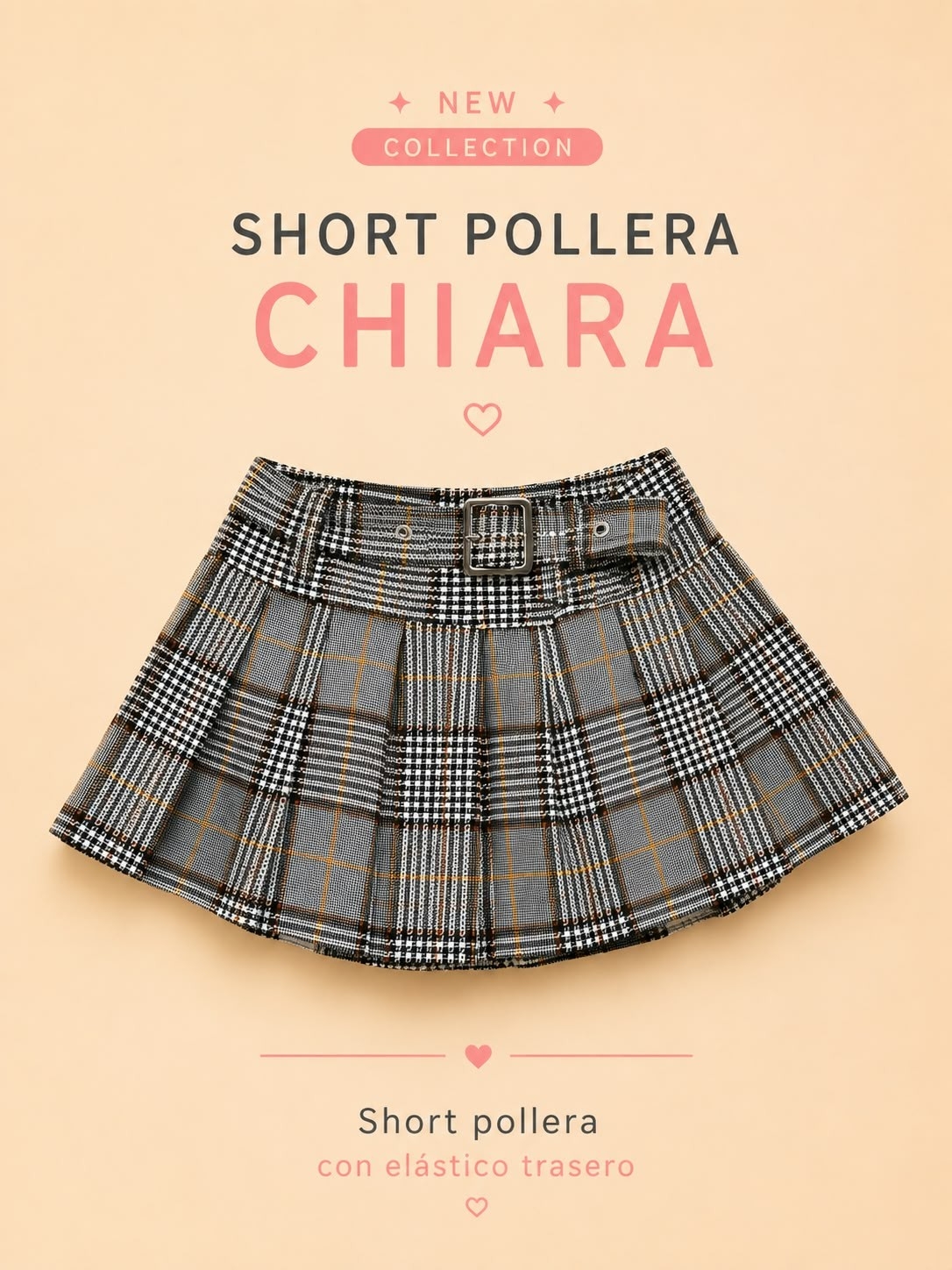 Short Pollera Chiara - Imagen 2