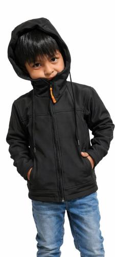 Campera de Niño Neopren Impermeable Frizada con Micro Polar