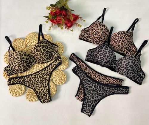 Conjunto Armado Animal Print Gamuzado