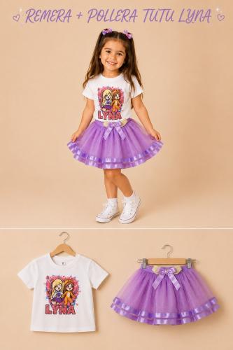 Remera Lyna + Pollera Tutu