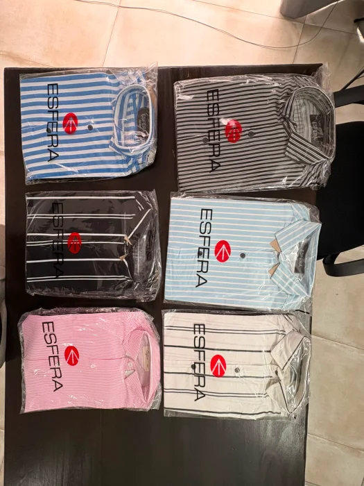 5 Camisas Algodon