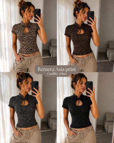 Remera Print de Modal Soft