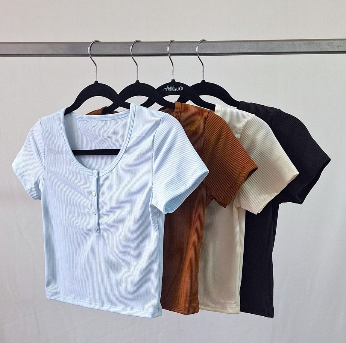 Remera Cuello Redondo u 4 Botones Morley Soft - Imagen 2