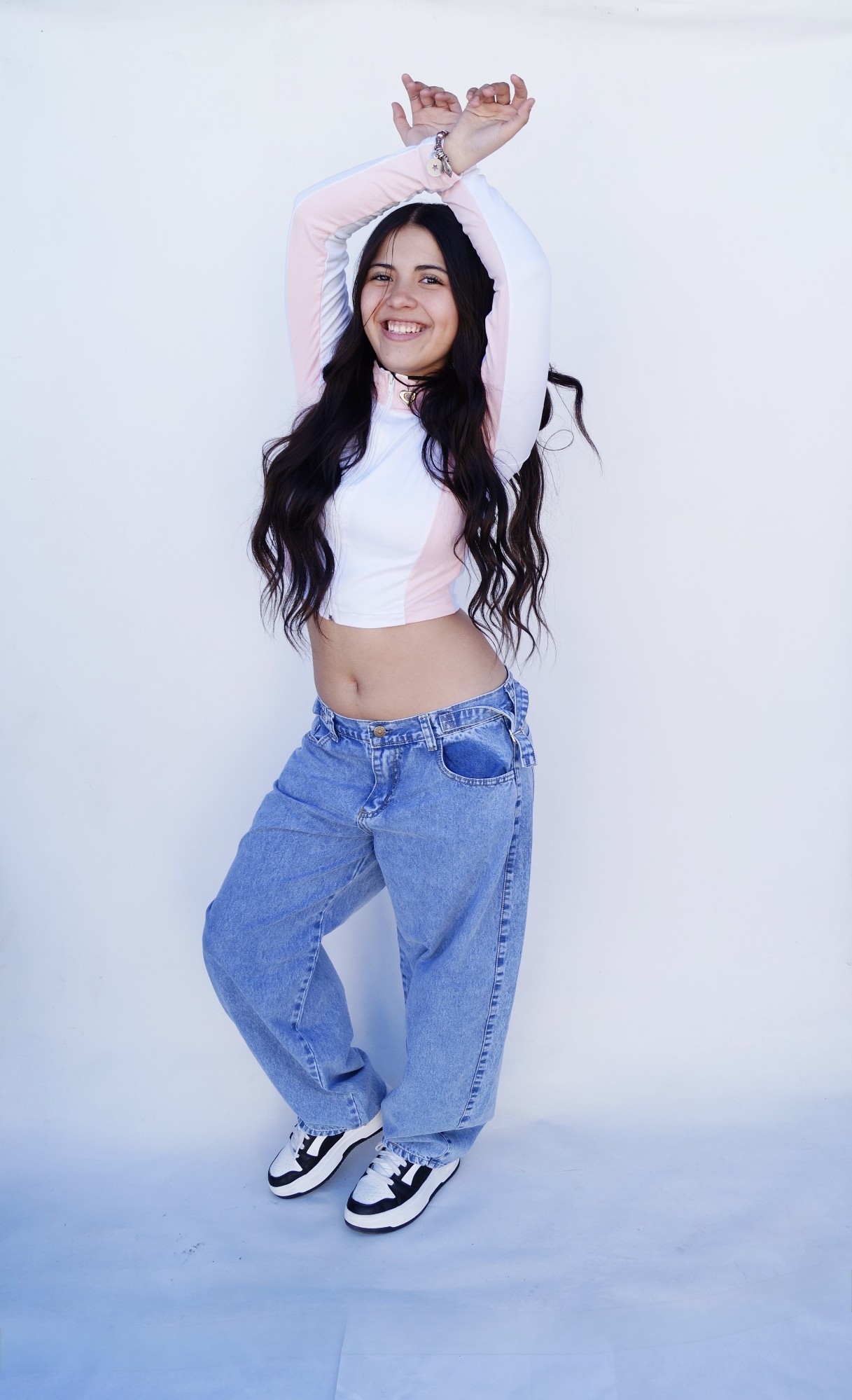 Baggy Celeste Hebilla Teens - Imagen 4