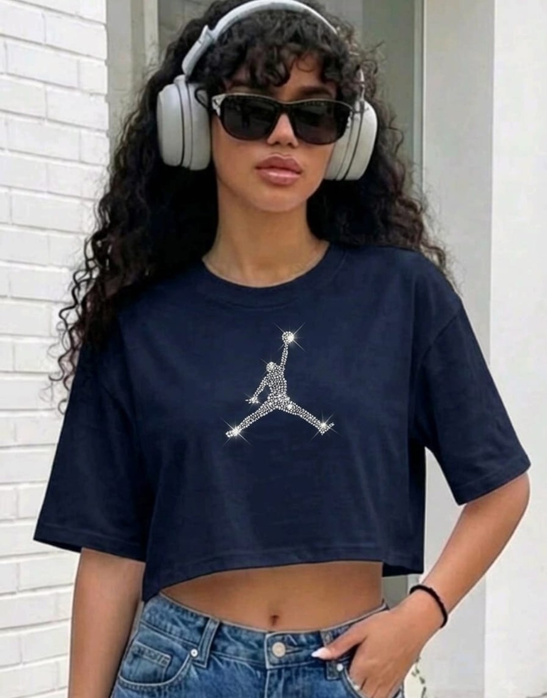 Crop Top Gliters - Imagen 2