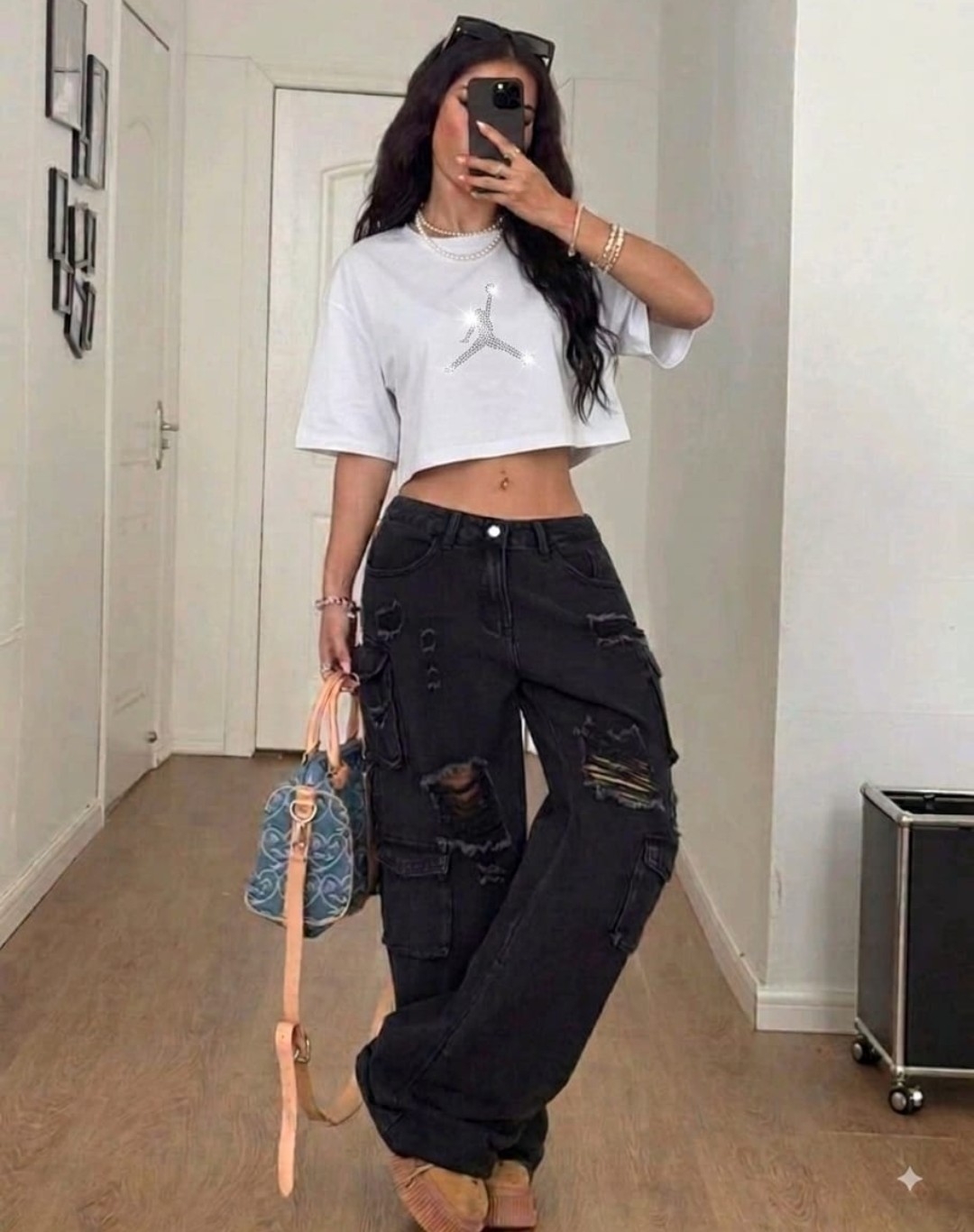 Crop Top Gliters - Imagen 4