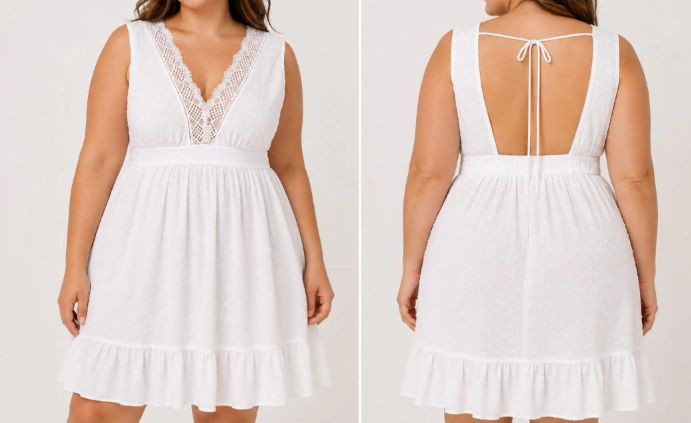 Vestido Plumeti . Nuevo Ingreso - Imagen 2