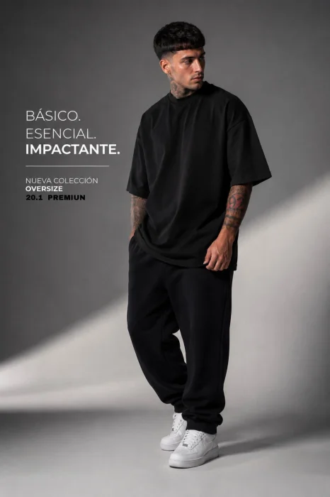 Remera Oversize Liso